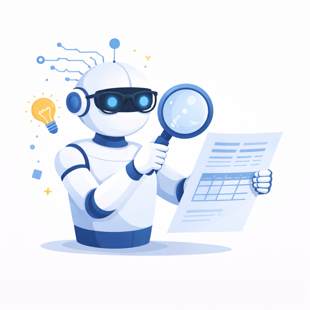 AI読み取り機能の画面